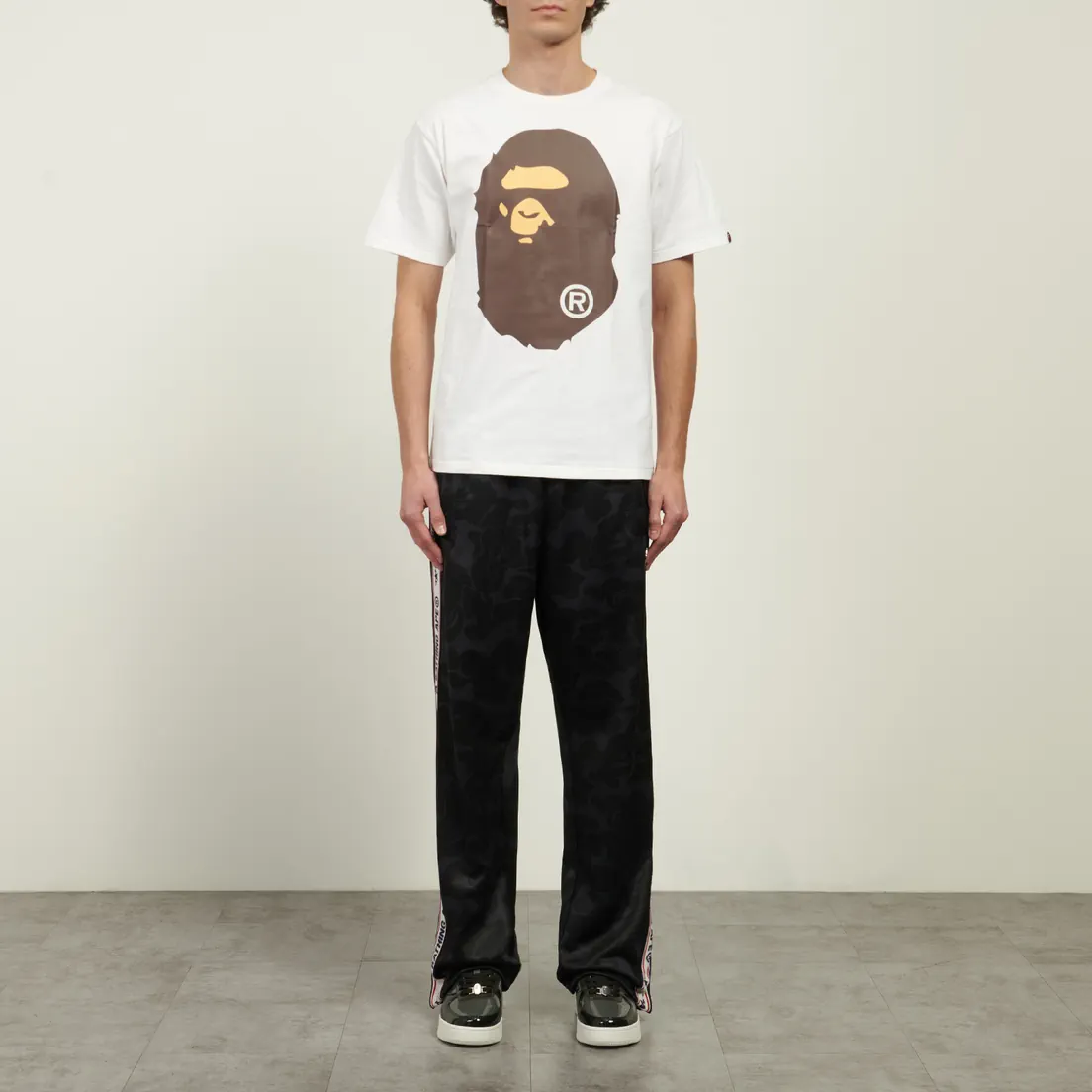 A Bathing Ape Мужские брюки Solid Camo One Point Relaxed Fit