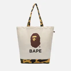 A Bathing Ape Сумка 1st Camo Ape Head Tote