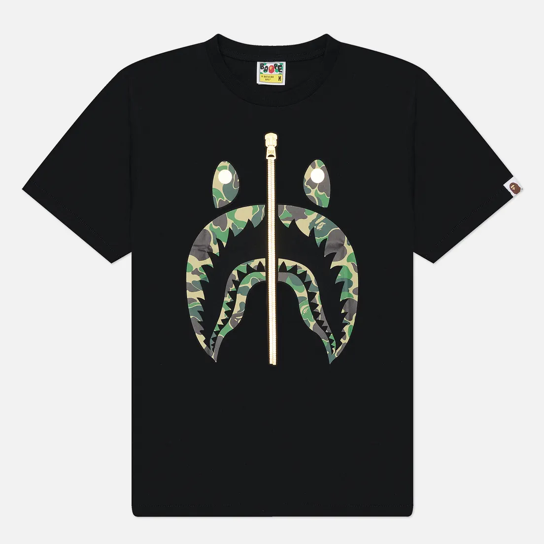 A Bathing Ape Мужская футболка ABC Camo Shark