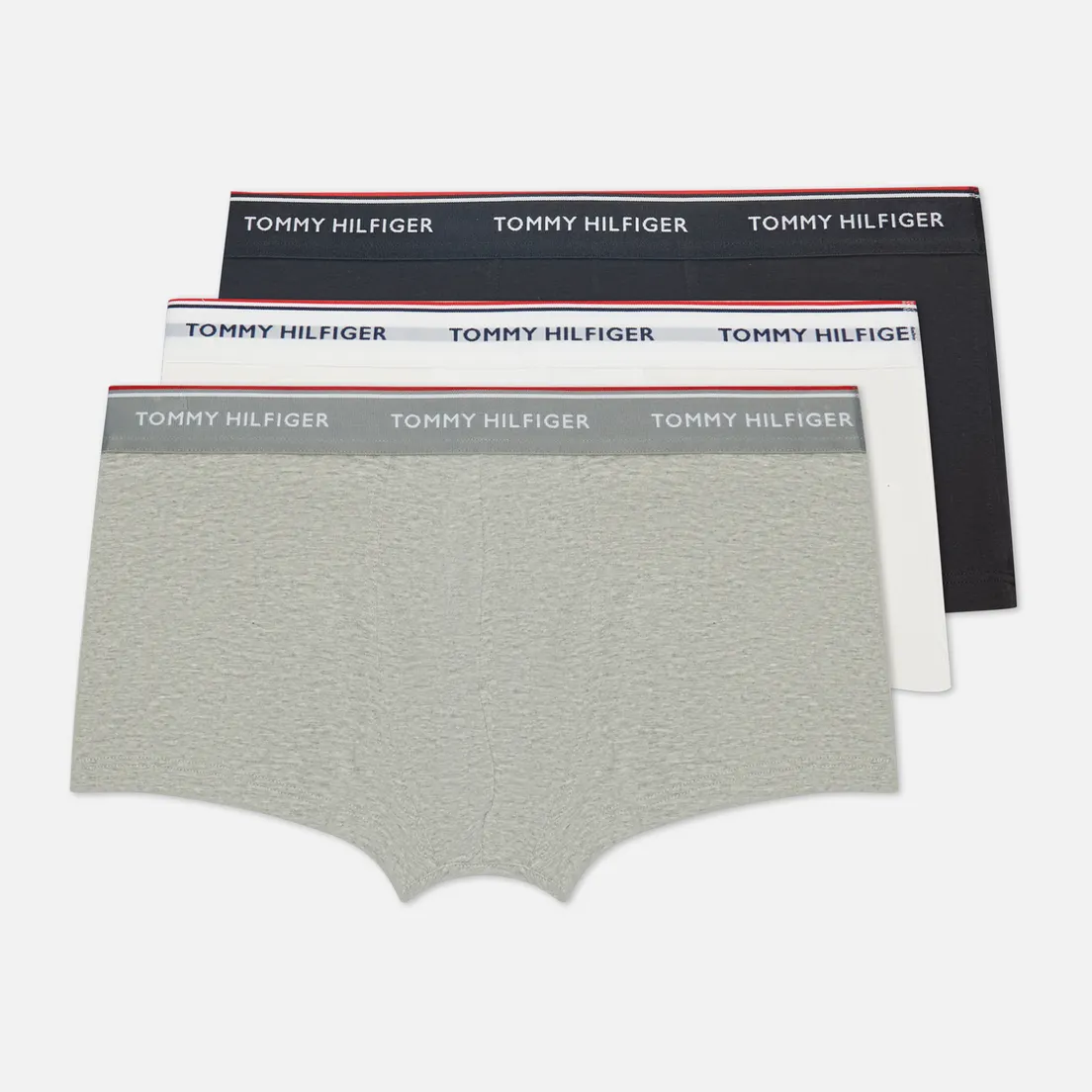 Tommy Hilfiger Underwear Комплект мужских трусов 3-Pack Stretch Cotton Low Rise Trunks