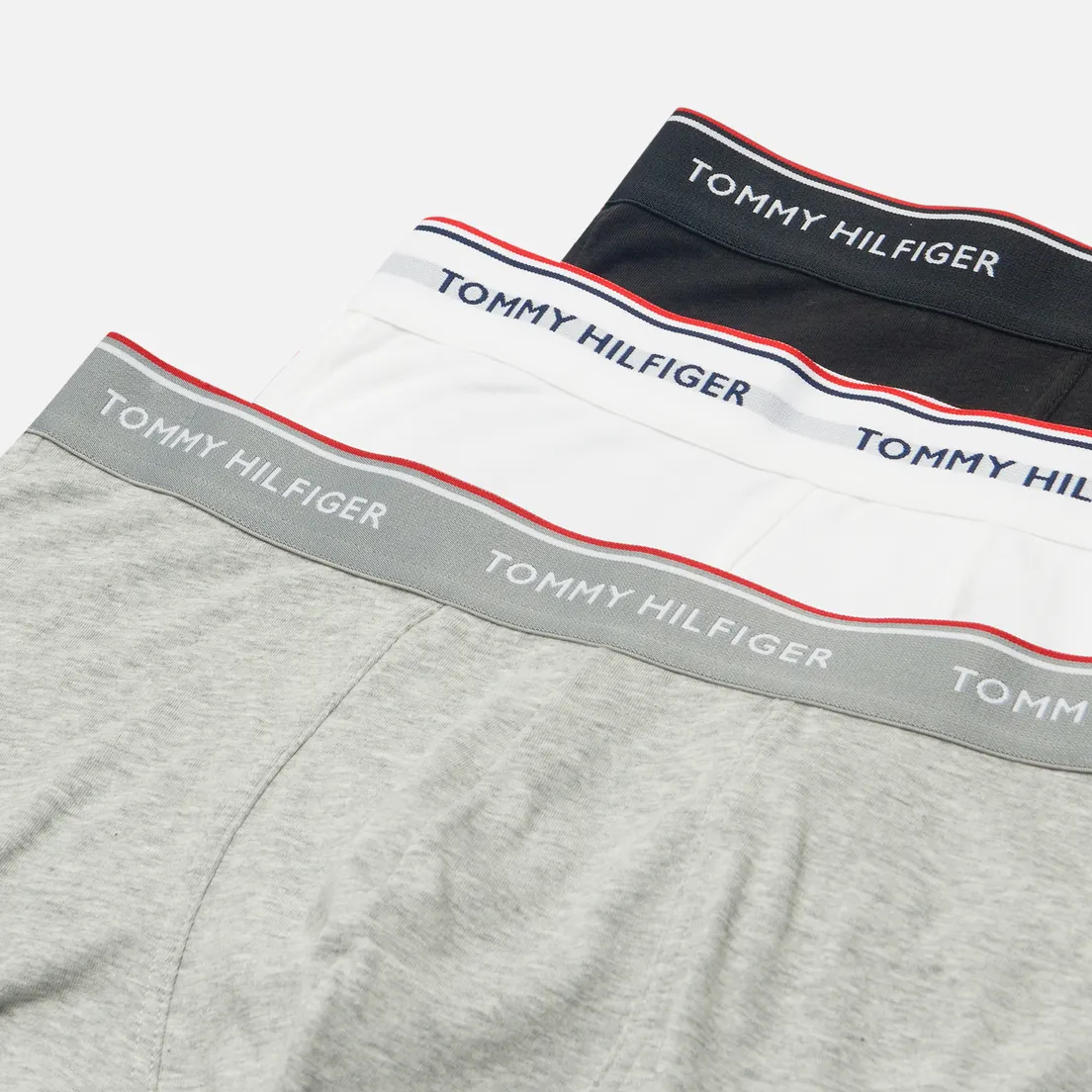 Tommy Hilfiger Underwear Комплект мужских трусов 3-Pack Stretch Cotton Low Rise Trunks