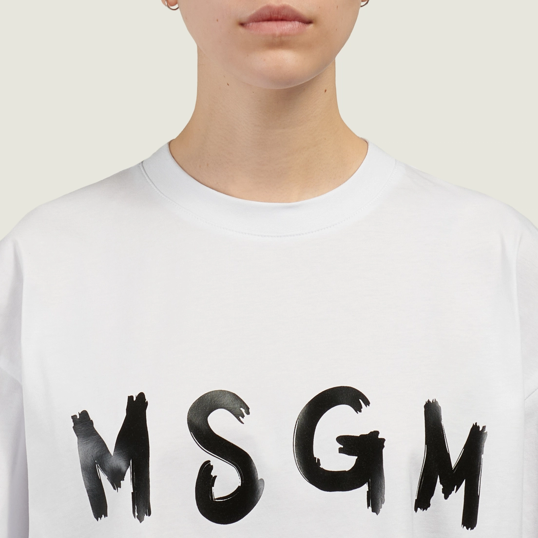 MSGM Женское платье MSGM Milano Logo