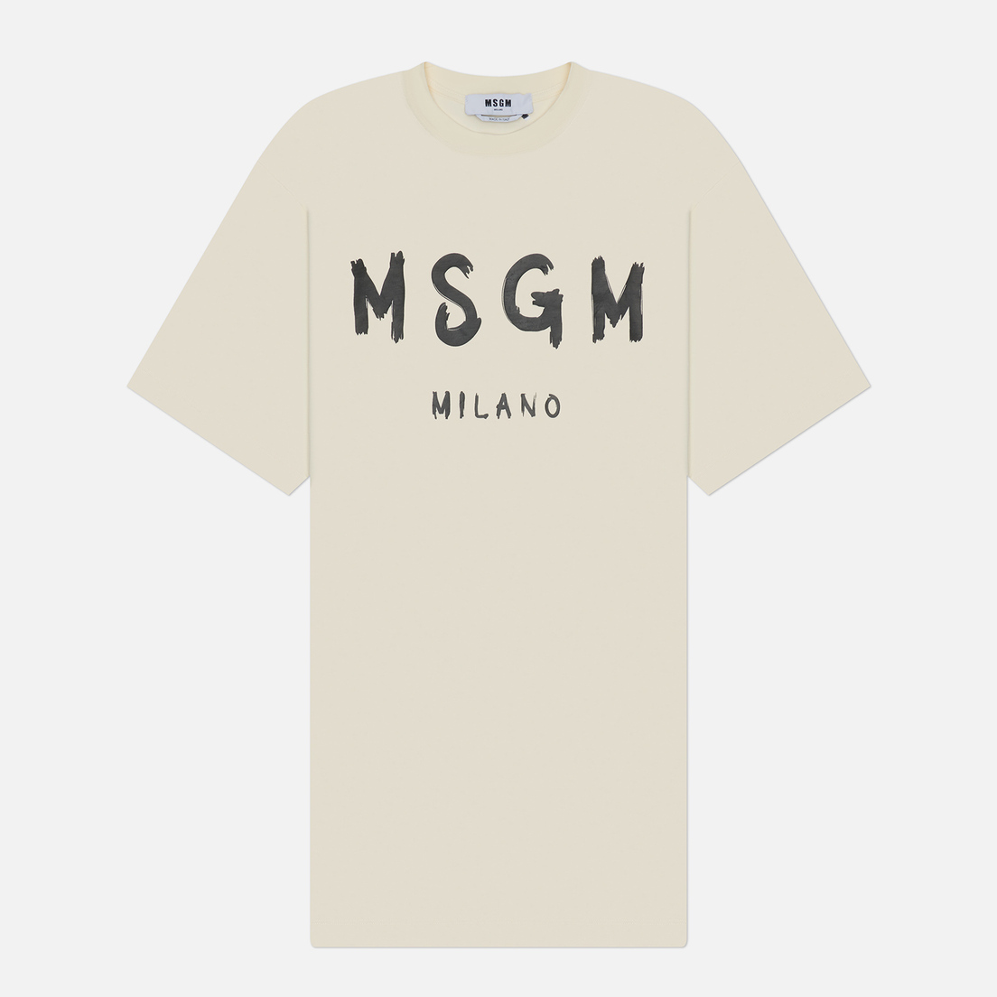 MSGM Женское платье MSGM Milano Logo