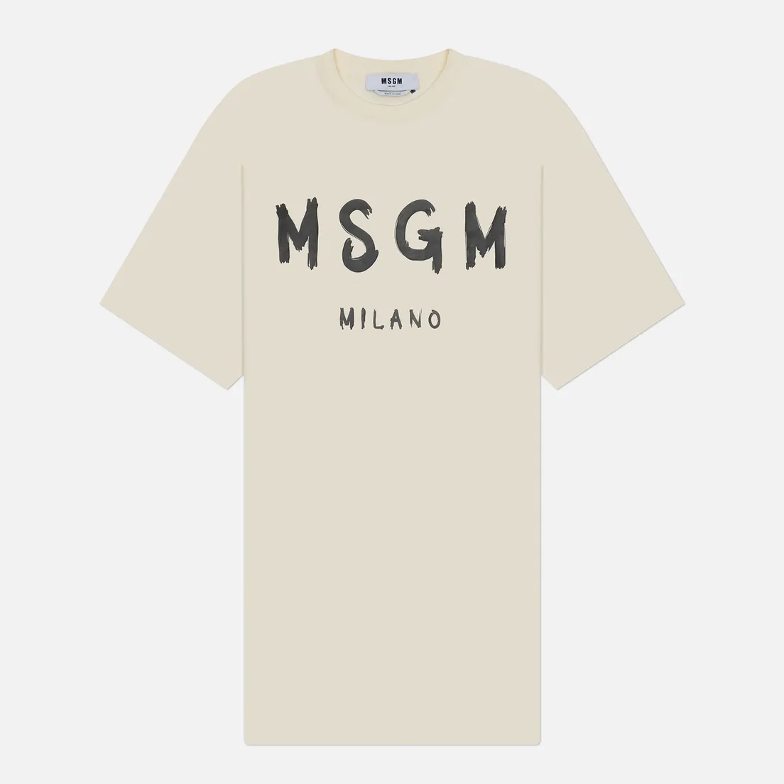 MSGM Женское платье MSGM Milano Logo