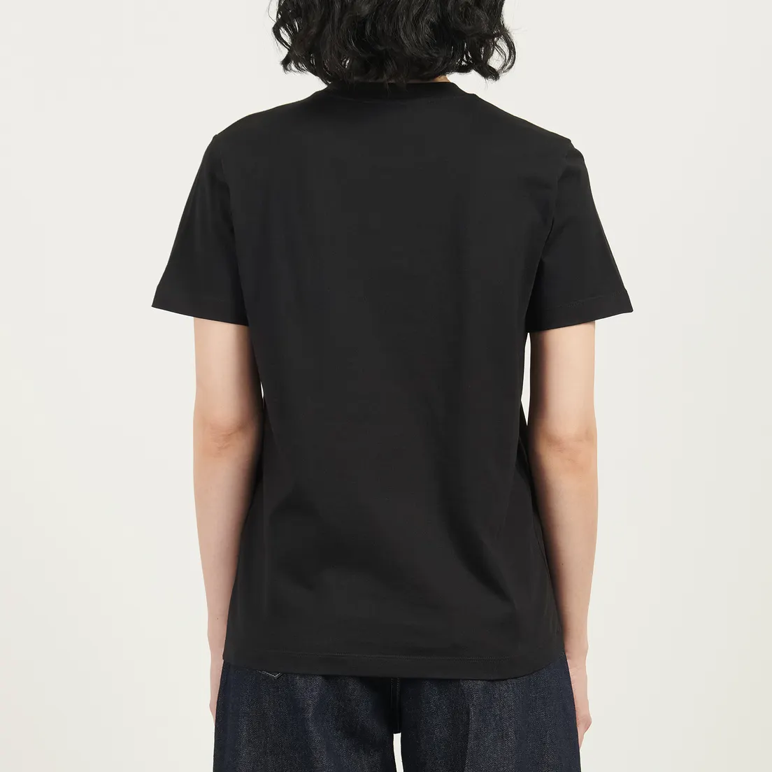 MSGM Женская футболка Micrologo Basic Crew Neck