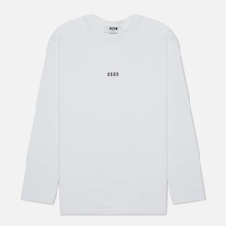 MSGM Женский лонгслив Micrologo Basic Crew Neck