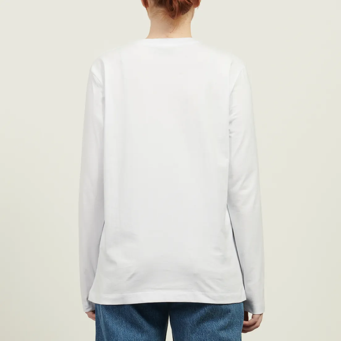 MSGM Женский лонгслив Micrologo Basic Crew Neck