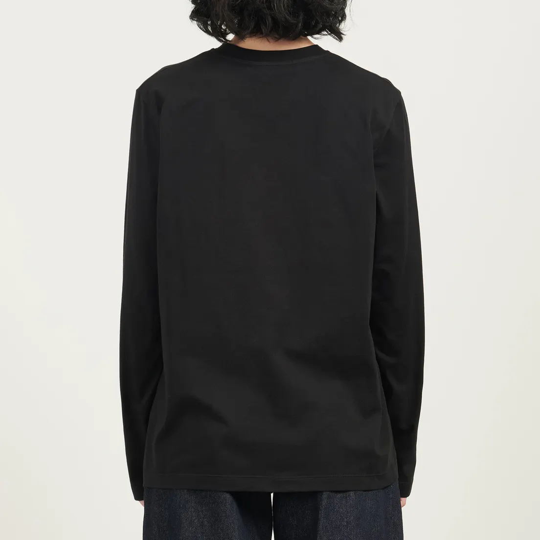 MSGM Женский лонгслив Micrologo Basic Crew Neck