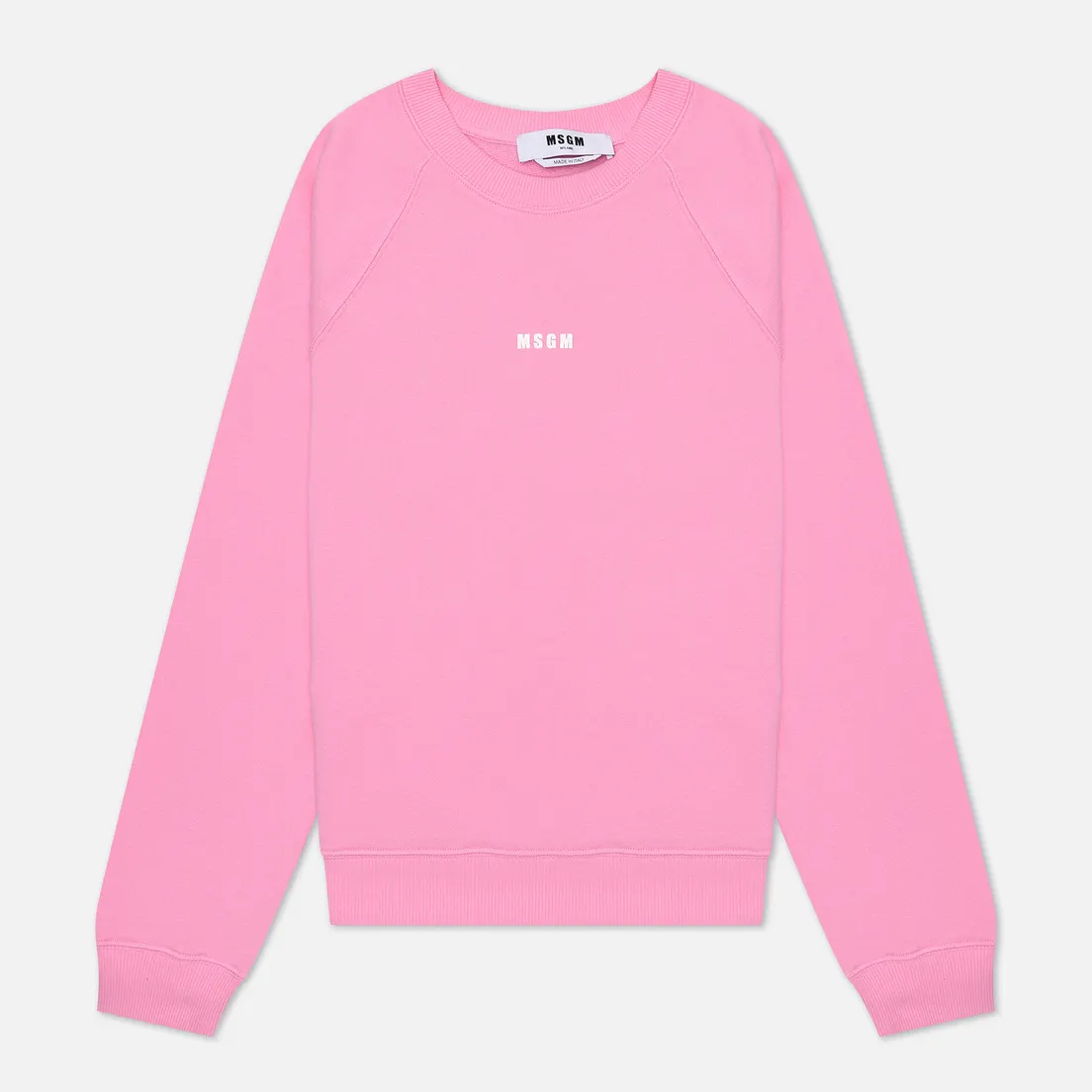 MSGM Женская толстовка Micrologo Basic Crew Neck