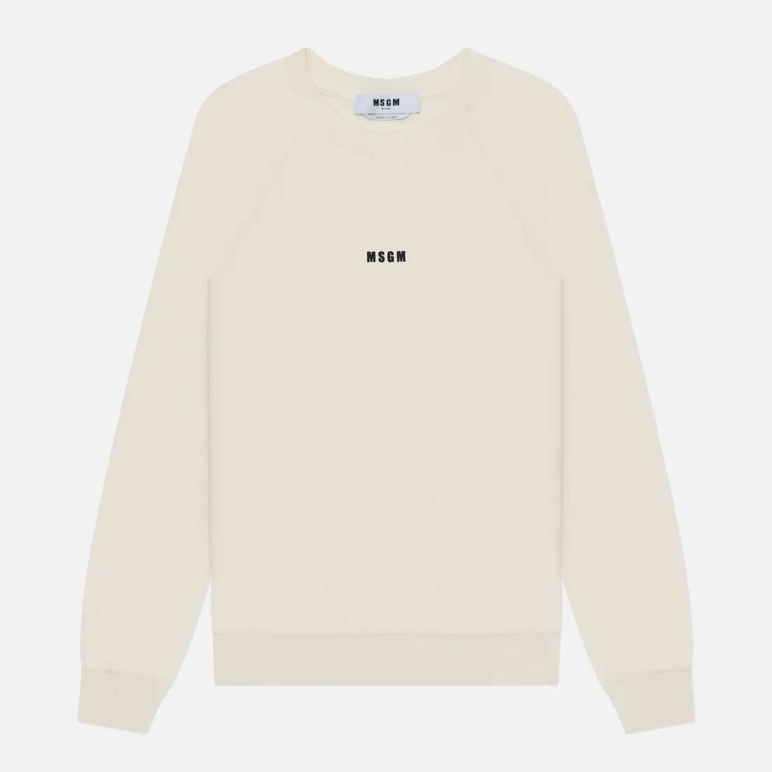 MSGM Женская толстовка Felpa Micrologo Print