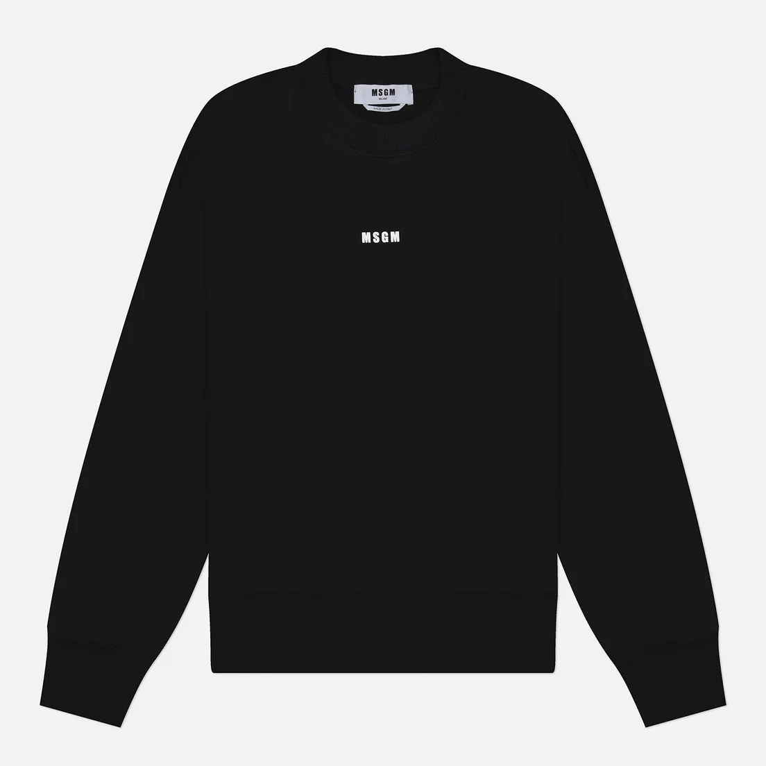 MSGM Женская толстовка Felpa Micrologo Print