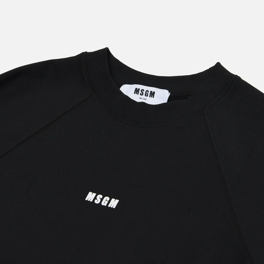 MSGM Женская толстовка Felpa Micrologo Print
