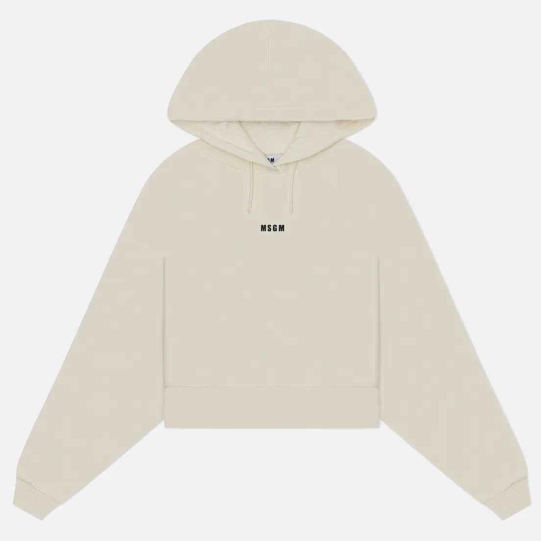 MSGM Женская толстовка Micrologo Print Hoodie