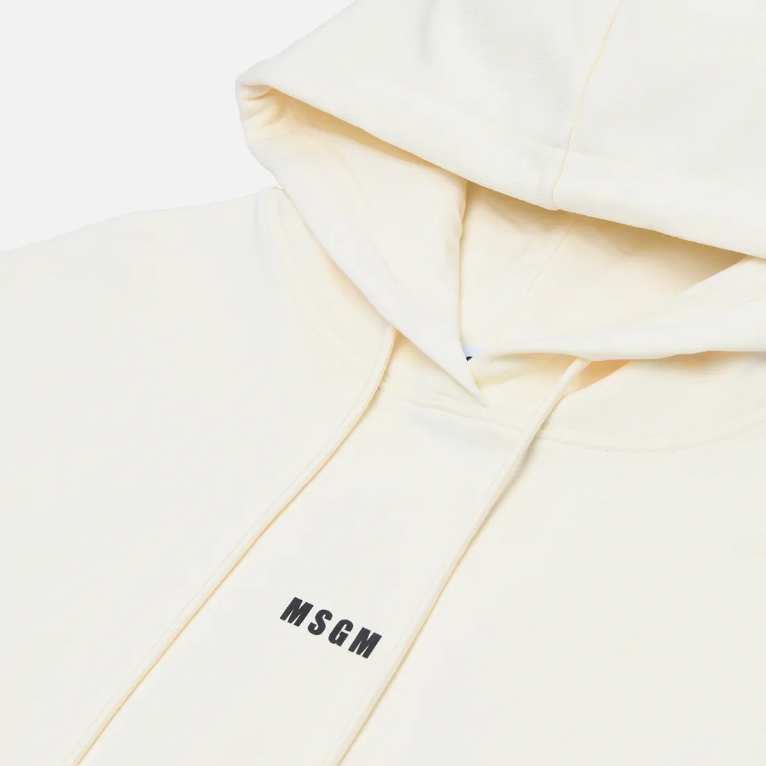 MSGM Женская толстовка Micrologo Print Hoodie