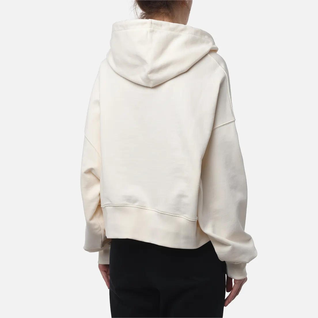 MSGM Женская толстовка Micrologo Print Hoodie