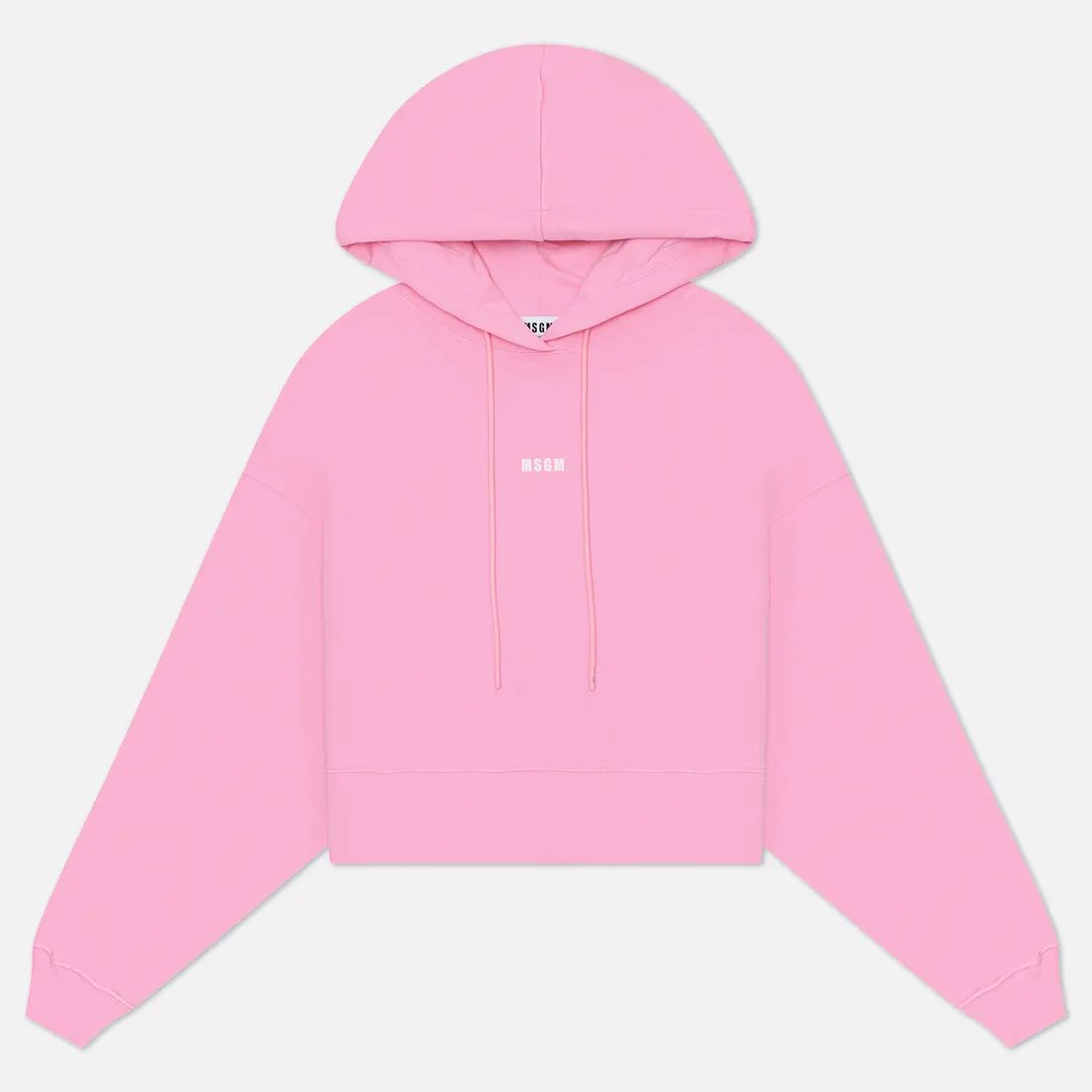 MSGM Женская толстовка Micrologo Print Hoodie
