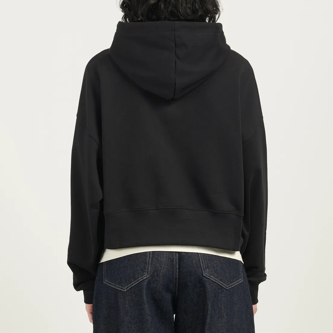 MSGM Женская толстовка Micrologo Print Hoodie