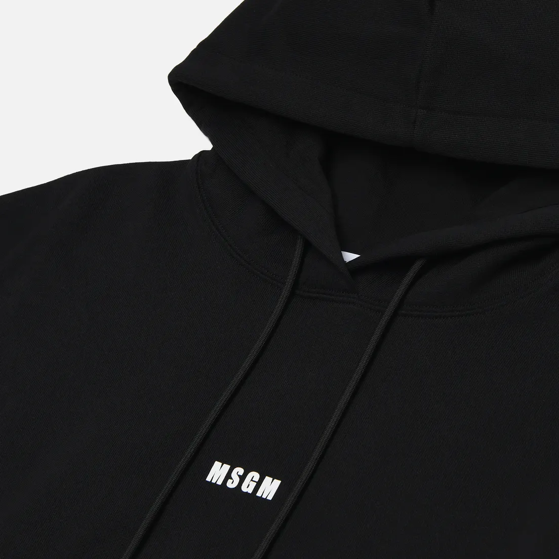 MSGM Женская толстовка Micrologo Print Hoodie