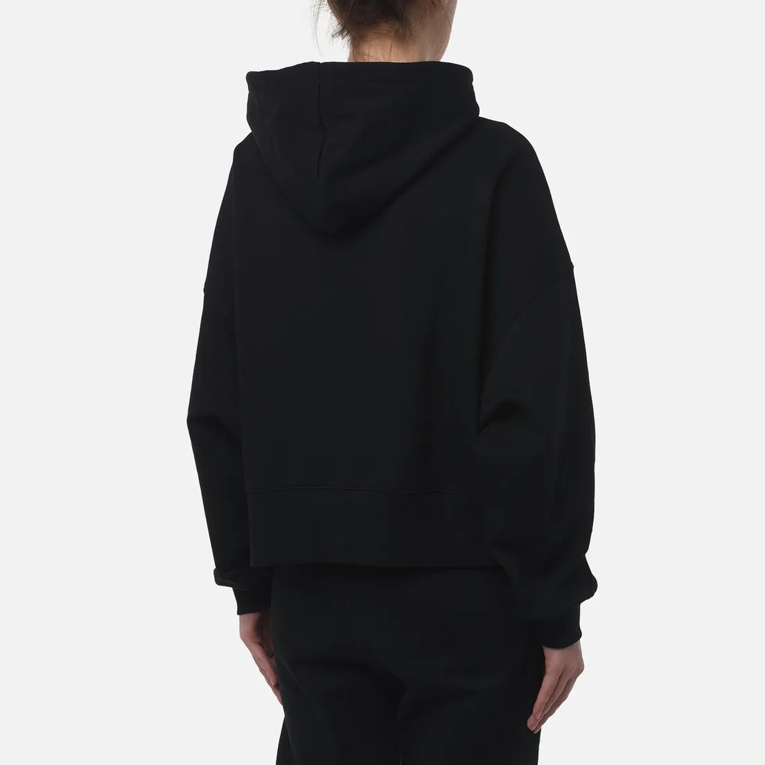 MSGM Женская толстовка Micrologo Print Hoodie