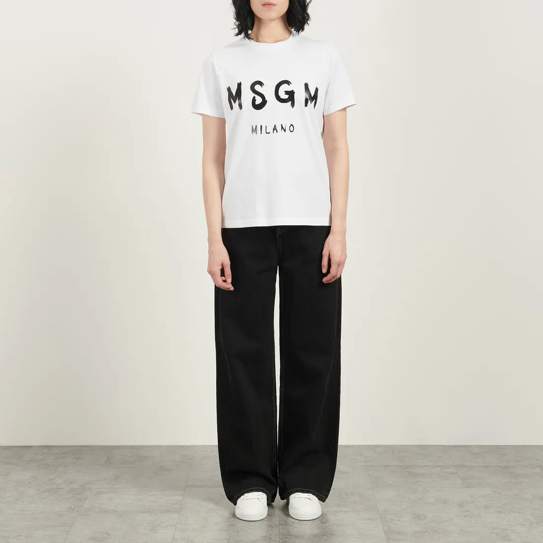 MSGM Женская футболка MSGM Milano Logo
