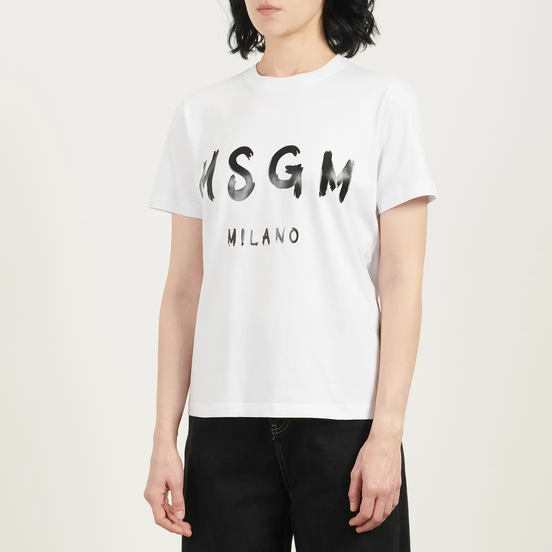 MSGM Женская футболка MSGM Milano Logo
