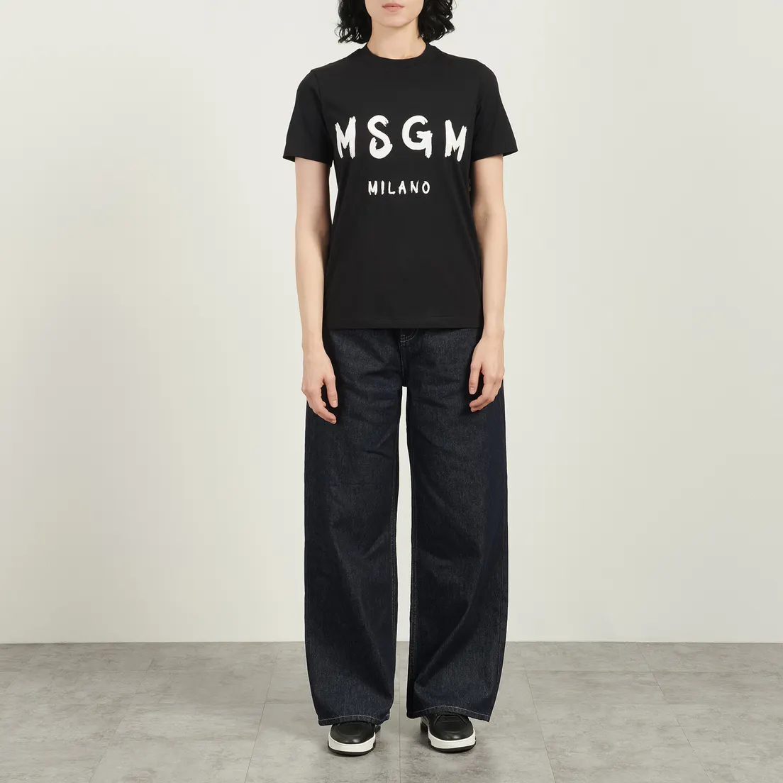 MSGM Женская футболка MSGM Milano Logo