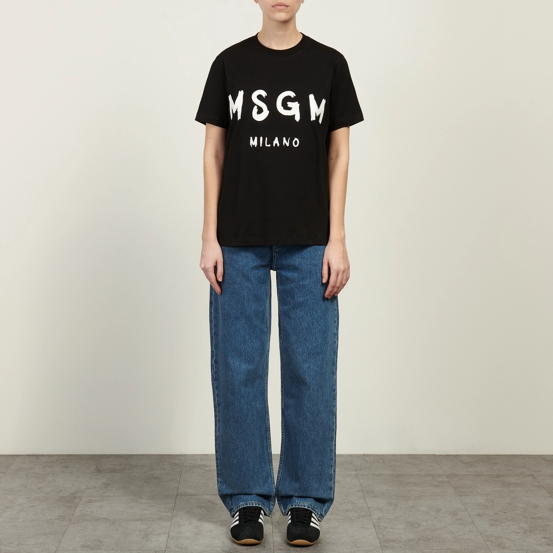 MSGM Женская футболка MSGM Milano Logo