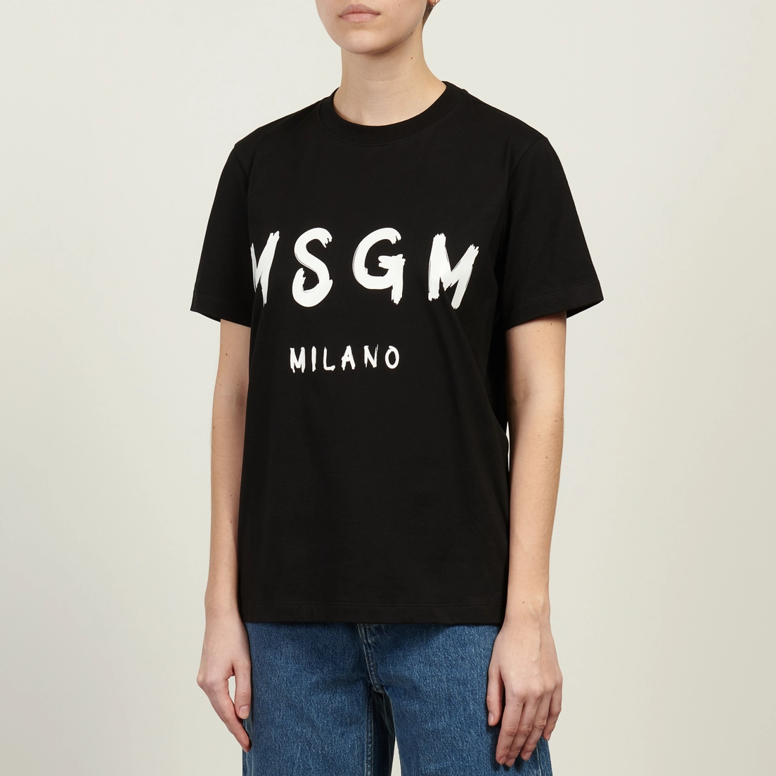 MSGM Женская футболка MSGM Milano Logo