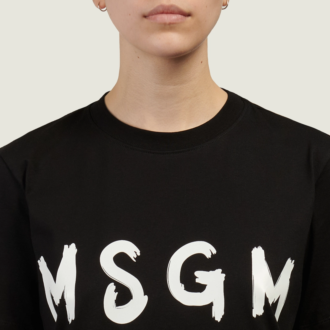 MSGM Женская футболка MSGM Milano Logo
