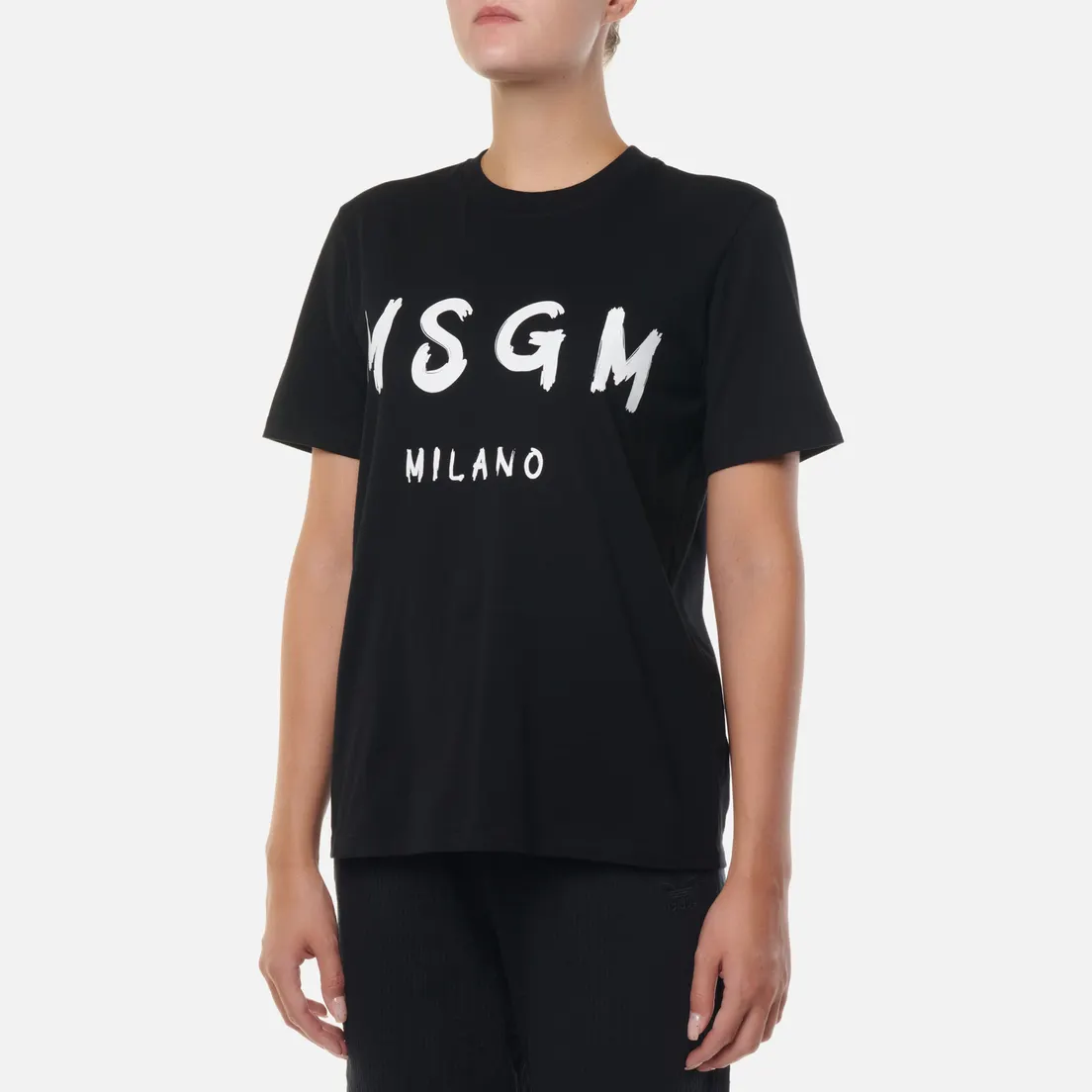 MSGM Женская футболка MSGM Milano Logo