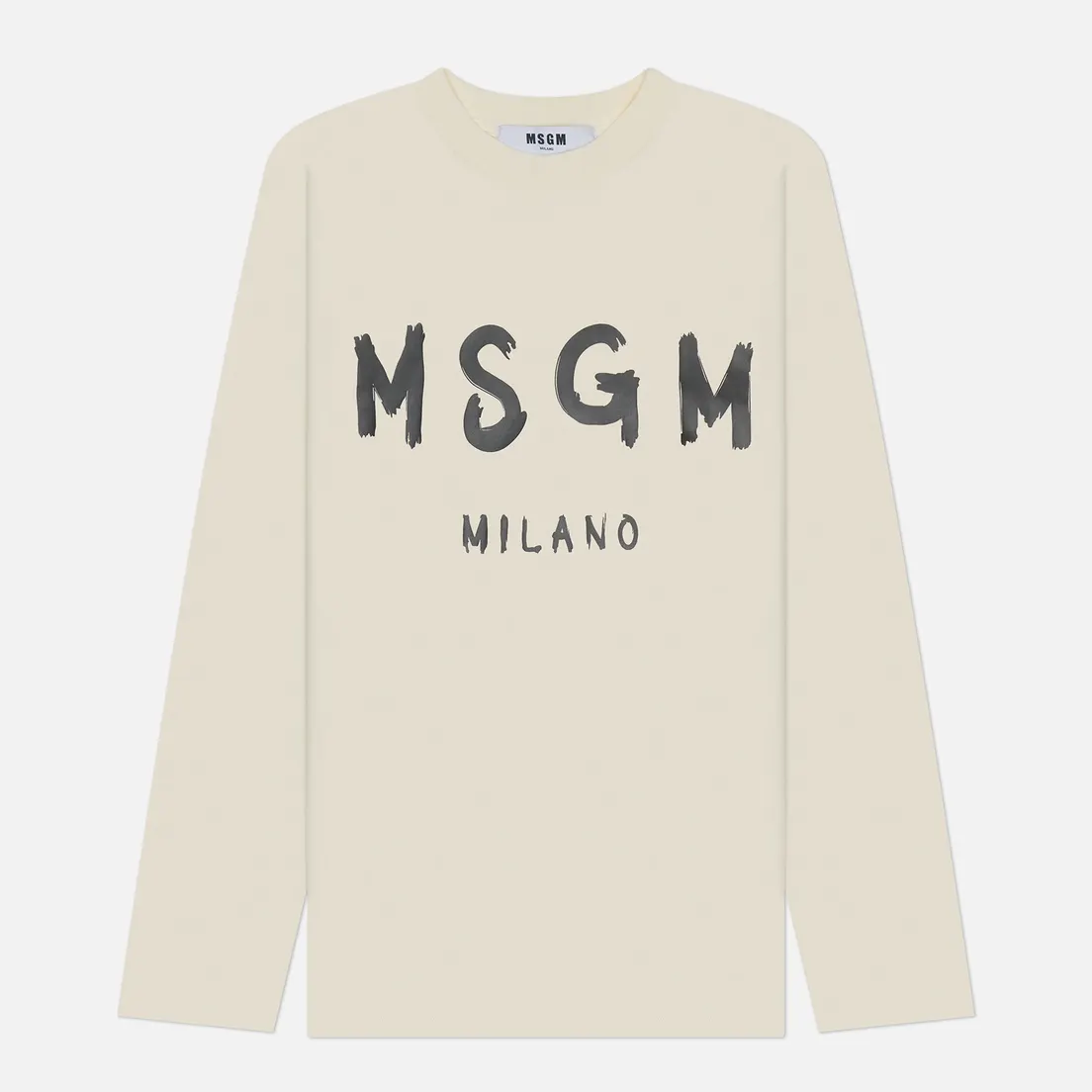 MSGM Женский лонгслив MSGM Milano Logo