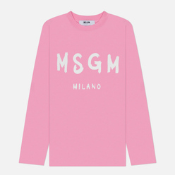 MSGM Женский лонгслив MSGM Milano Logo