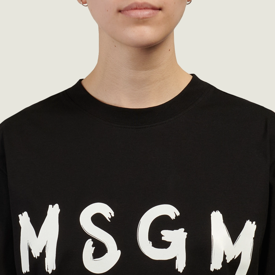 MSGM Женский лонгслив MSGM Milano Logo