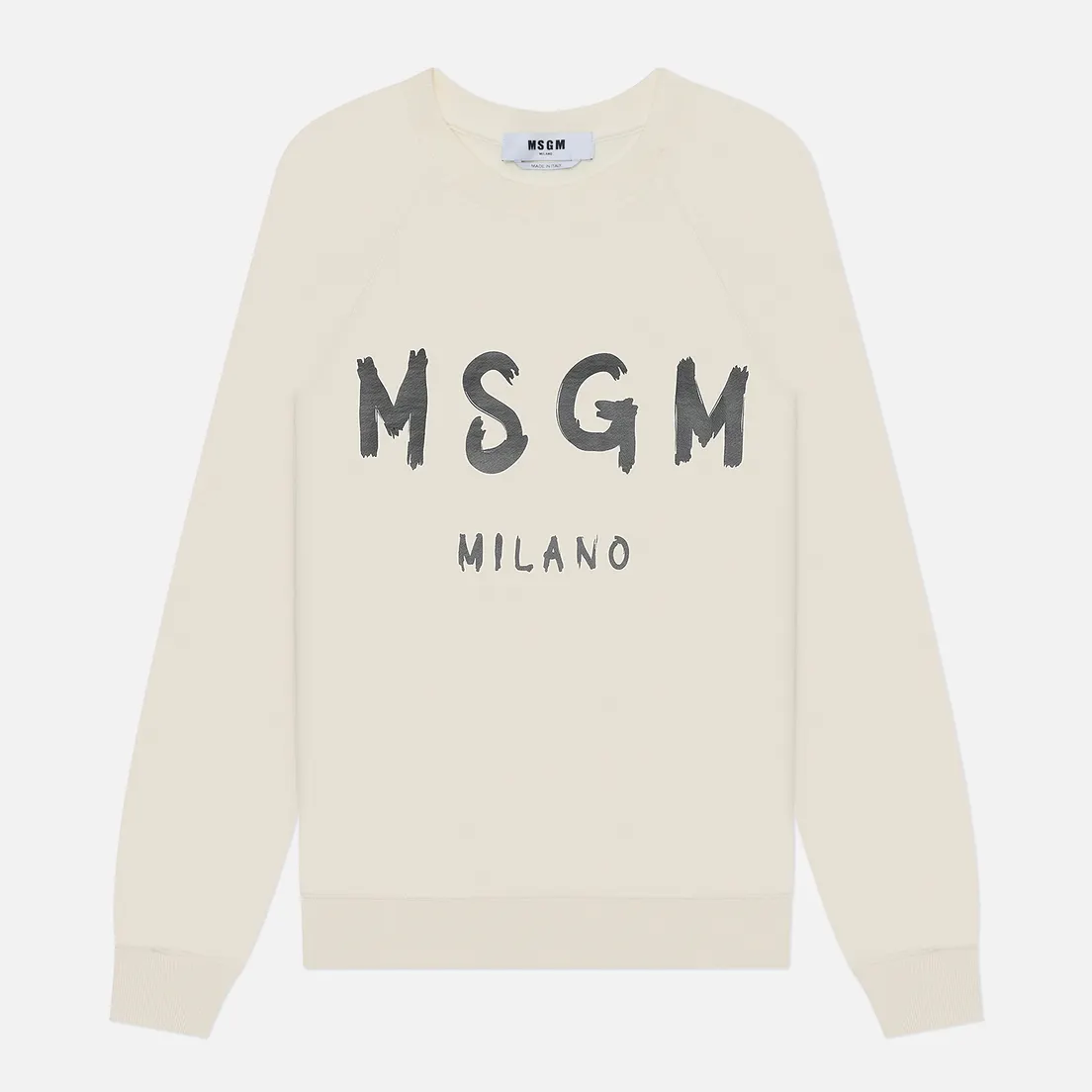 MSGM Женская толстовка MSGM Brush Stroke
