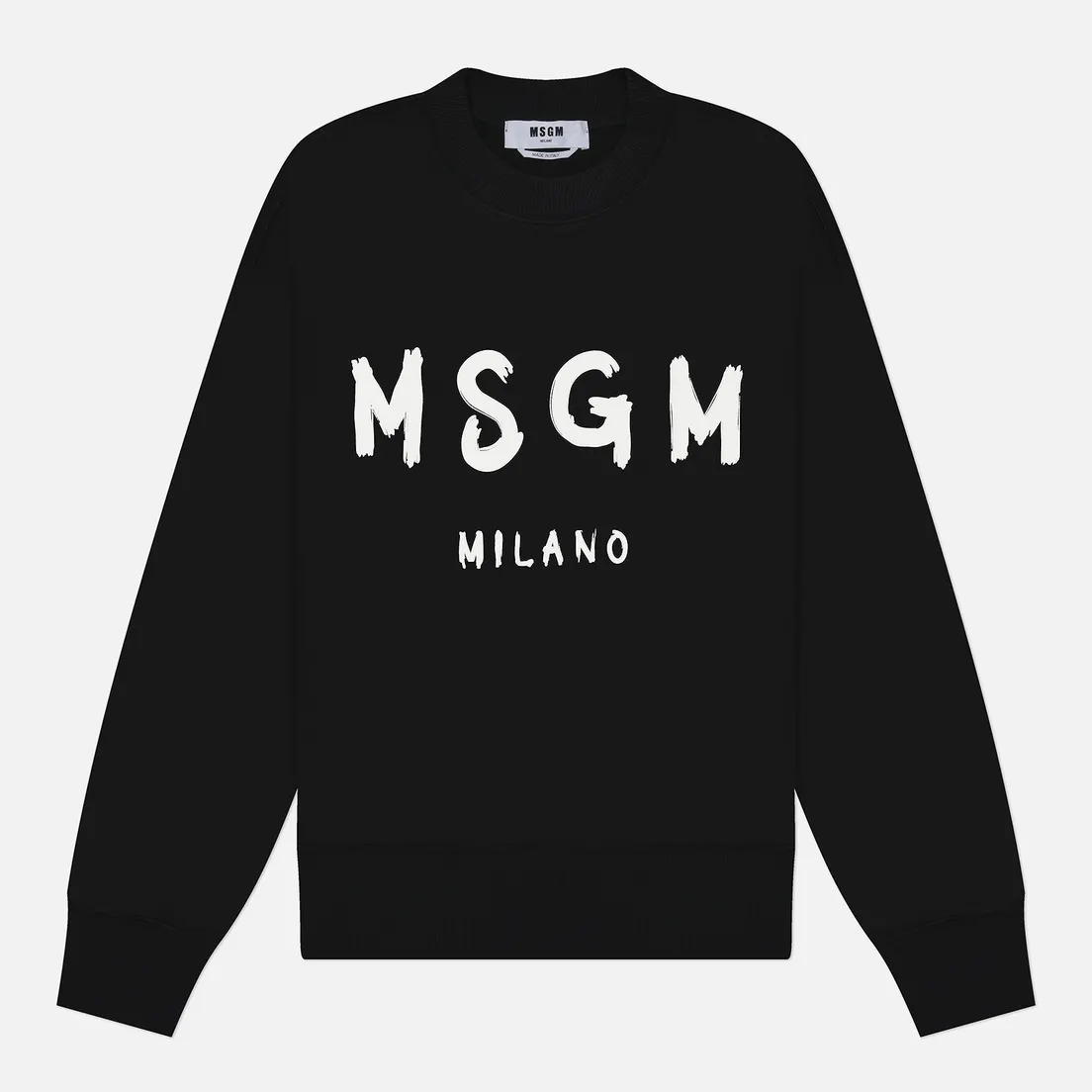 MSGM Женская толстовка MSGM Brush Stroke