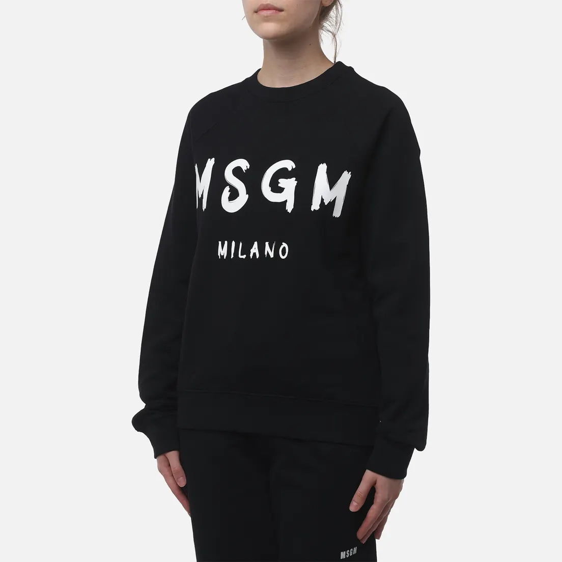 MSGM Женская толстовка MSGM Brush Stroke