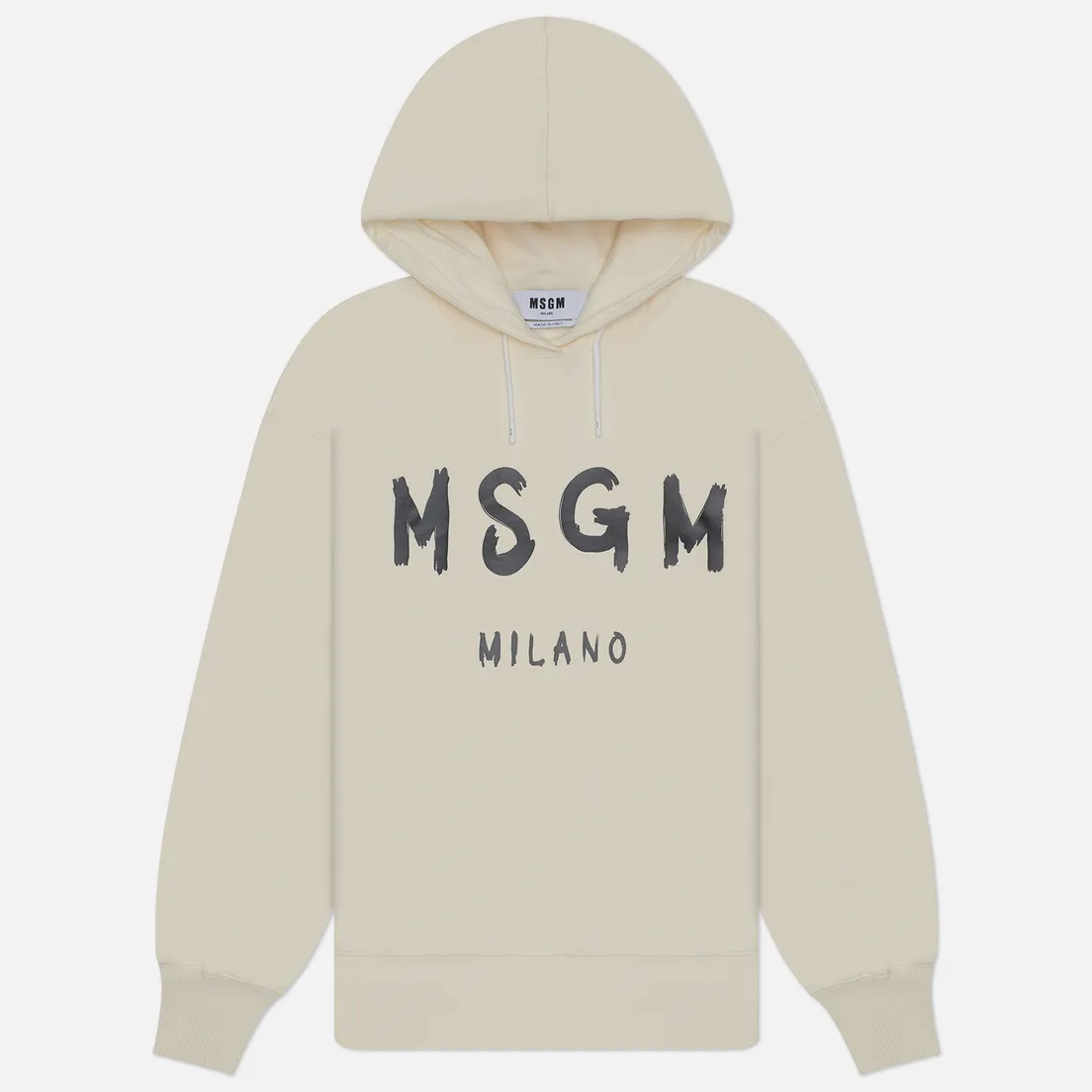 MSGM Женская толстовка Brush Stroke Logo Hoodie