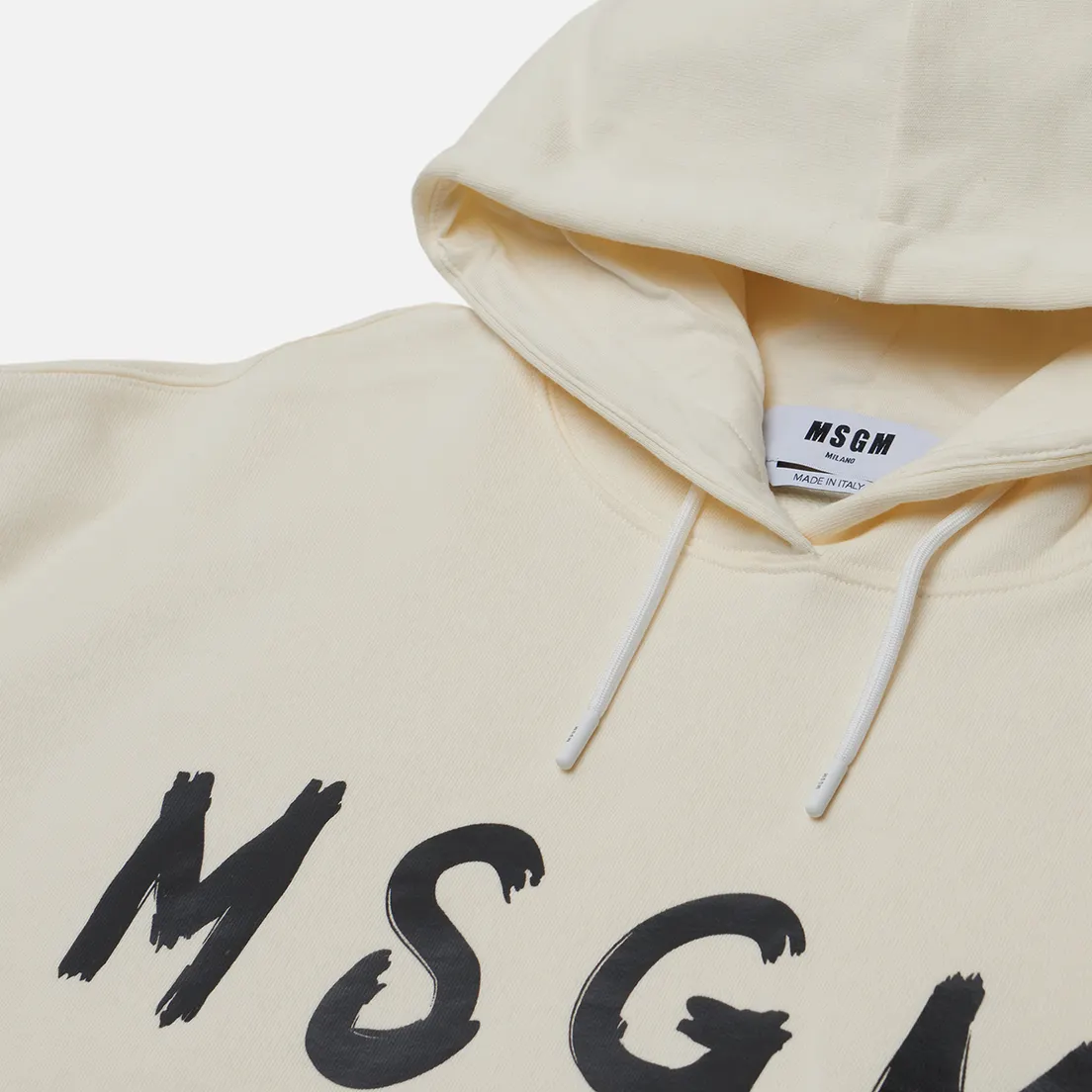 MSGM Женская толстовка Brush Stroke Logo Hoodie