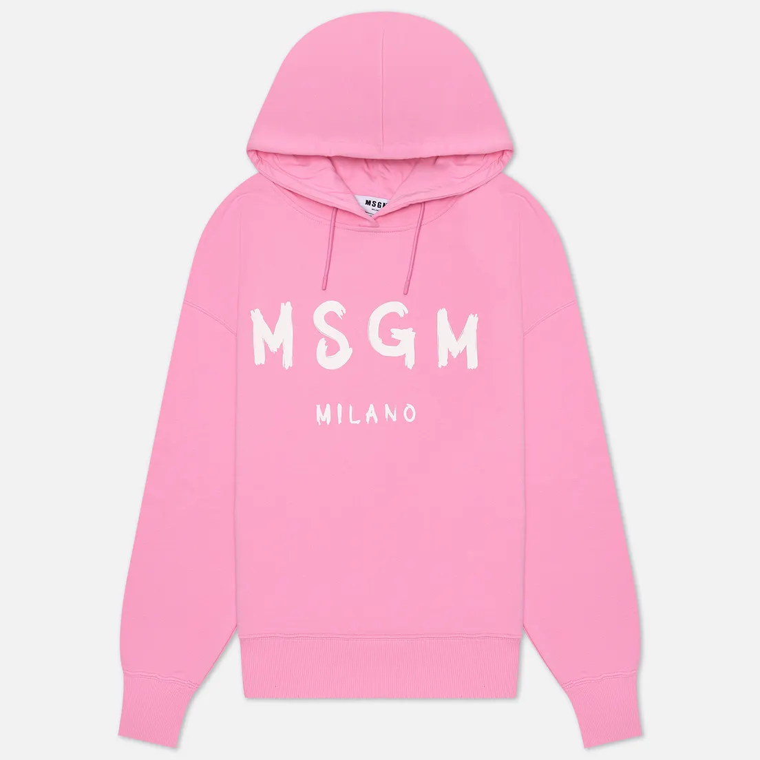MSGM Женская толстовка MSGM Milano Logo Unbrushed Hoodie