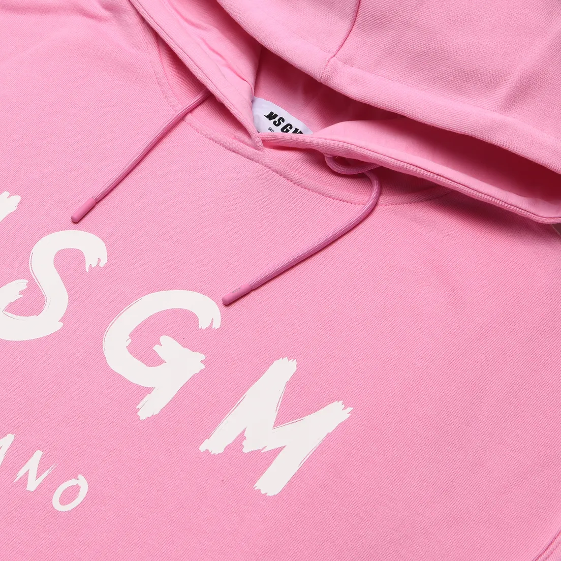 MSGM Женская толстовка MSGM Milano Logo Unbrushed Hoodie