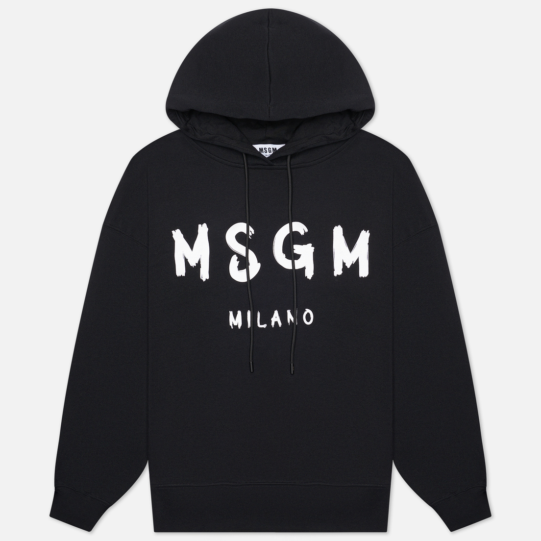 MSGM Женская толстовка MSGM Milano Logo Unbrushed Hoodie