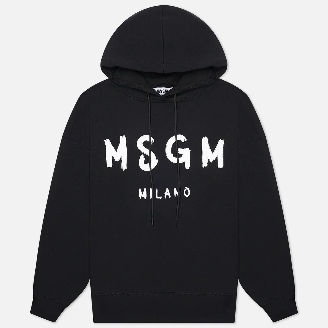 MSGM Женская толстовка MSGM Milano Logo Unbrushed Hoodie