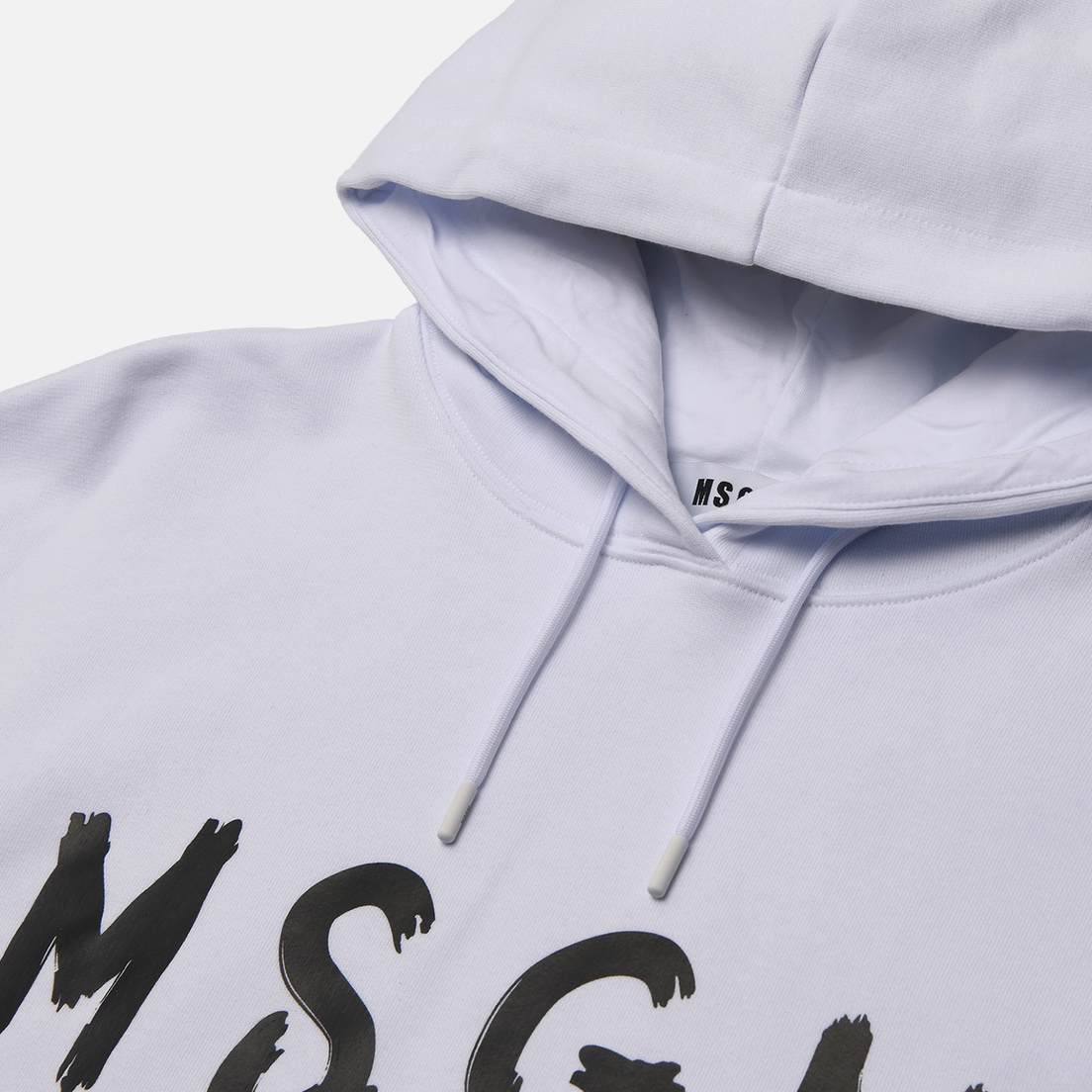 MSGM Женская толстовка MSGM Milano Logo Brushed Hoodie