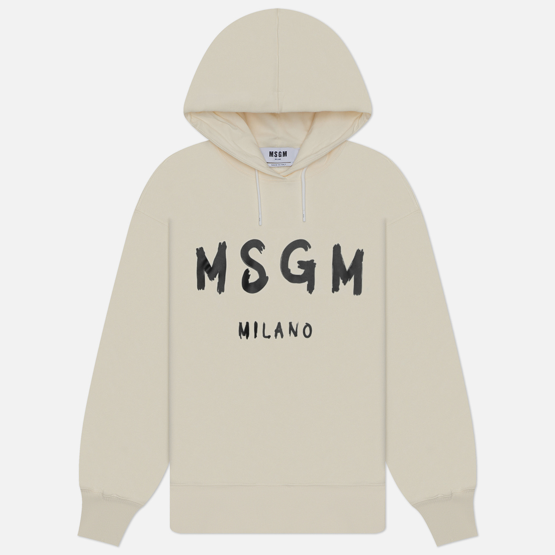 MSGM Женская толстовка MSGM Milano Logo Brushed Hoodie