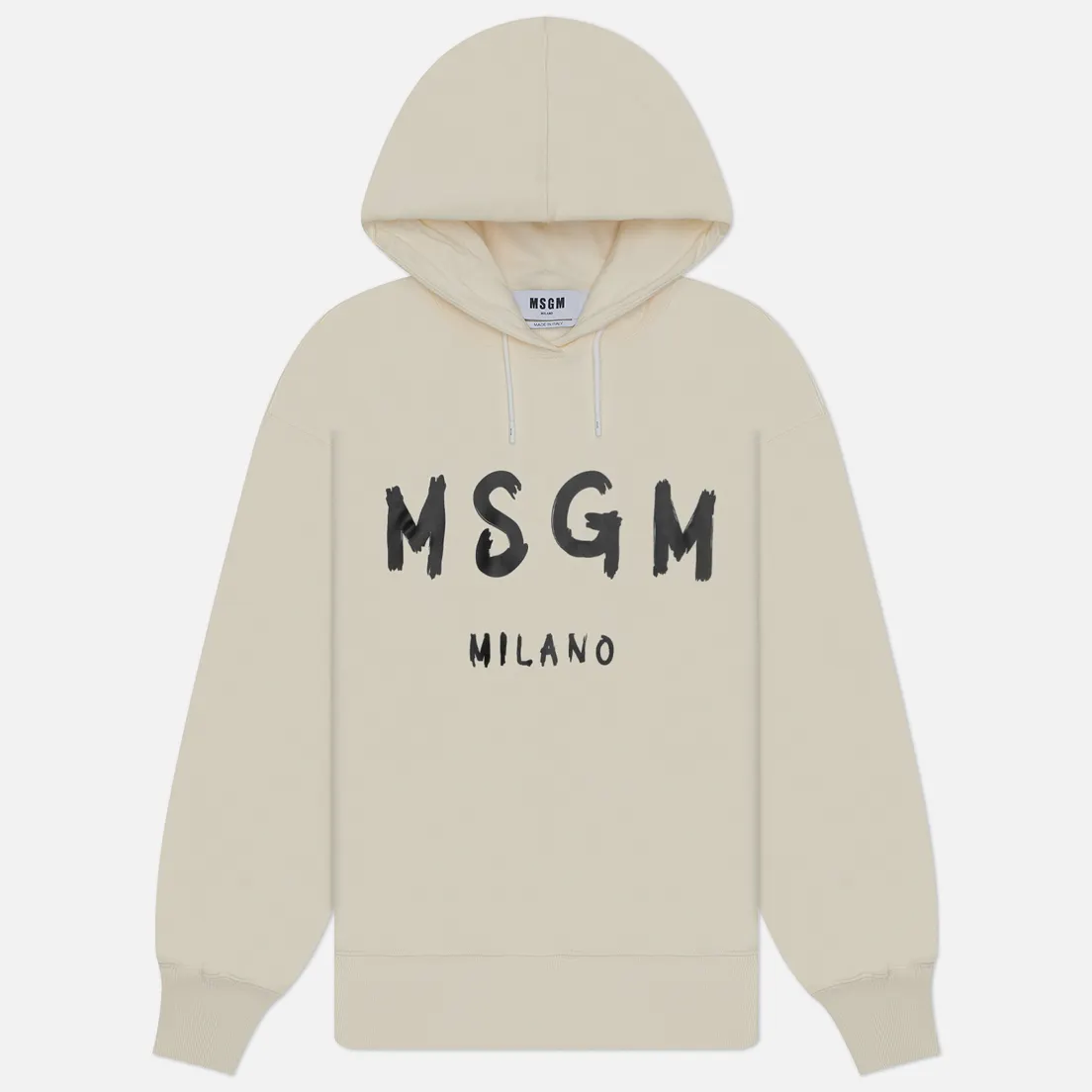 MSGM Женская толстовка MSGM Milano Logo Brushed Hoodie