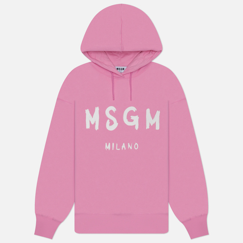 MSGM New Brushed Logo Hoodie S