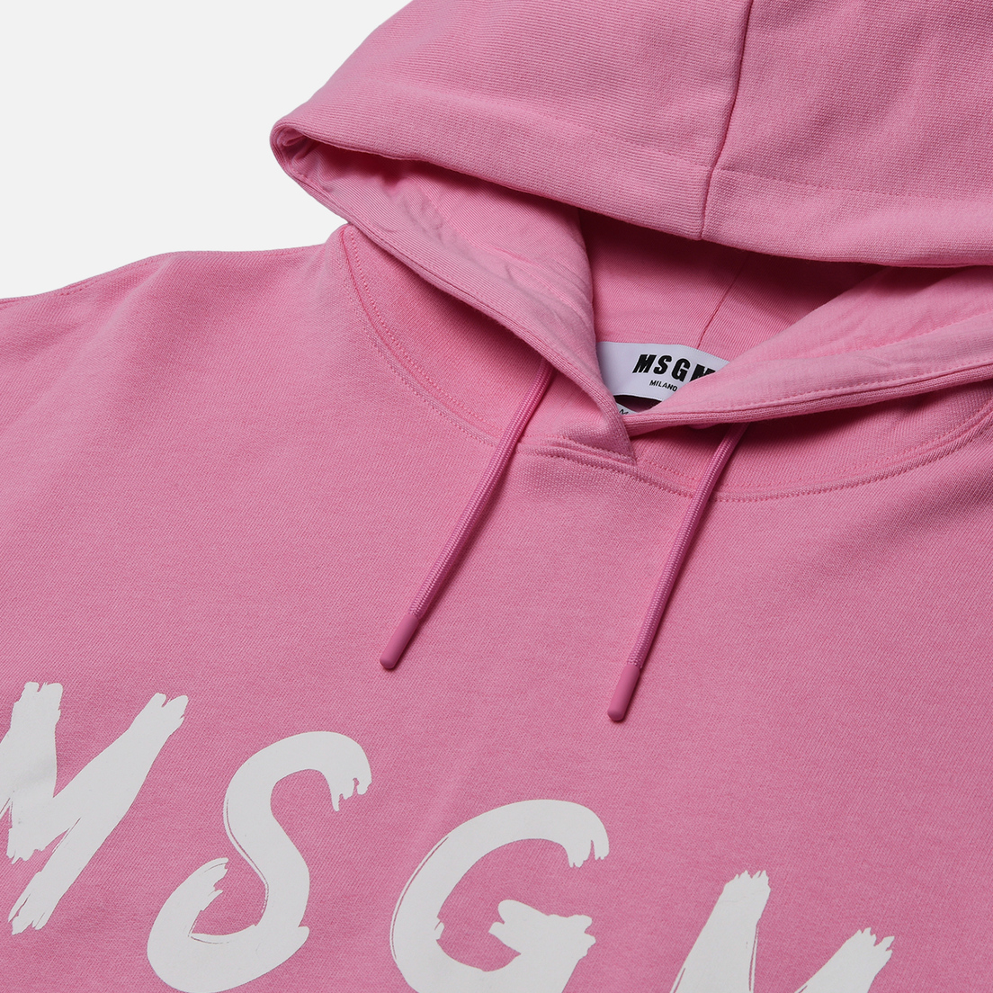 MSGM Женская толстовка MSGM Milano Logo Brushed Hoodie