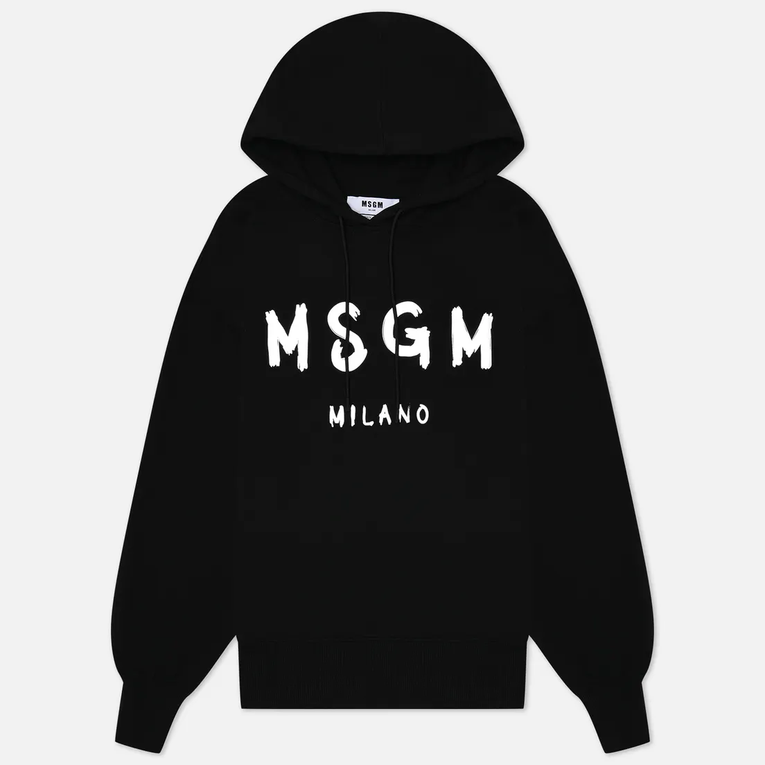 MSGM Женская толстовка MSGM Milano Logo Brushed Hoodie