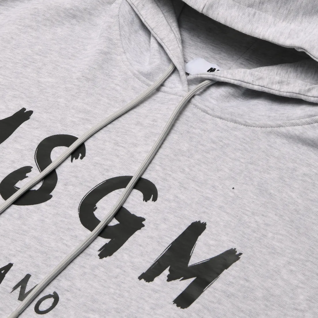 MSGM Женская толстовка MSGM Milano Logo Unbrushed Hoodie