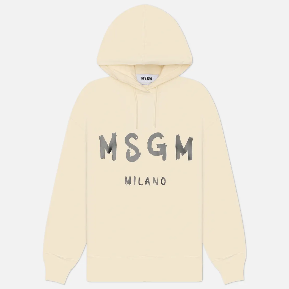 MSGM Женская толстовка MSGM Brush Stroke Felpa